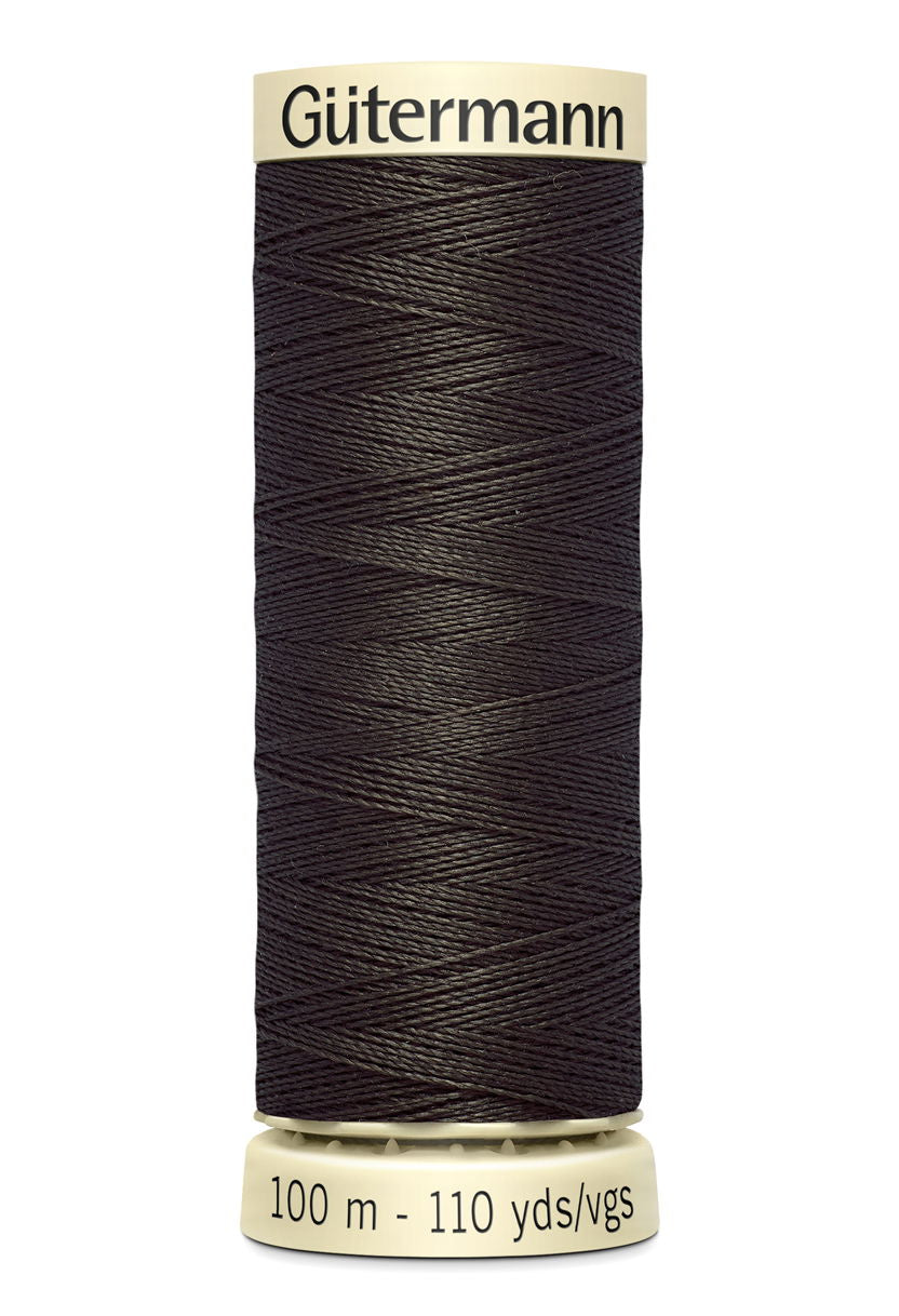 788988-671 - GUTERMANN SEW ALL THREAD 100m 671 DARK BROWN