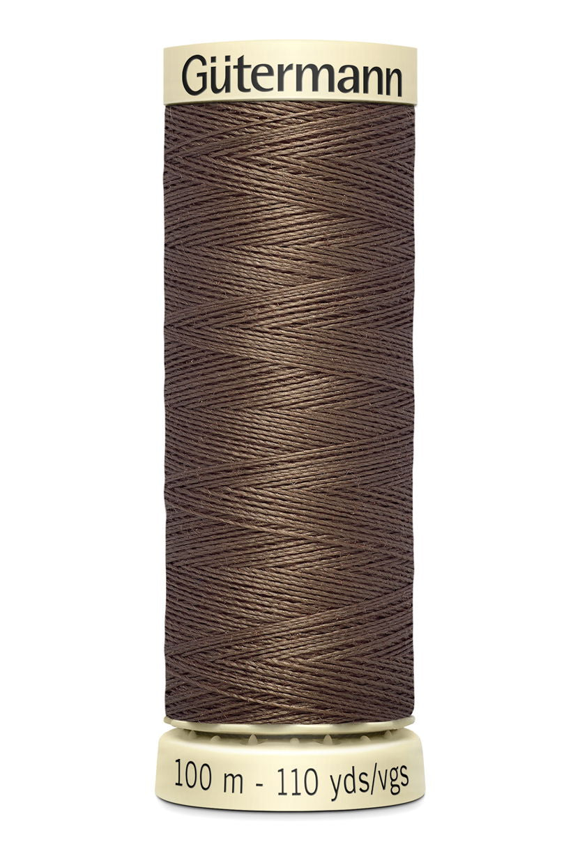 788988-672 - GUTERMANN SEW ALL THREAD 100m 672 FOREST BROWN