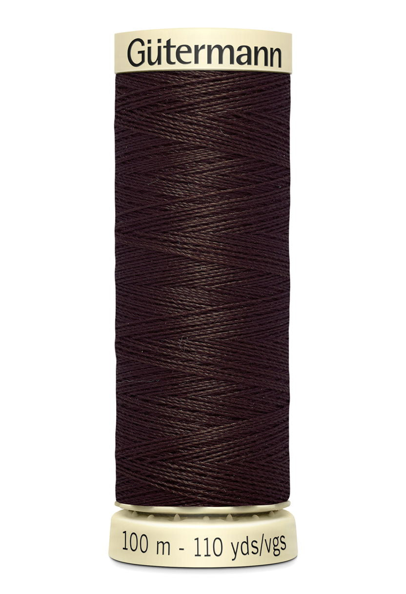 788988-696 - GUTERMANN SEW ALL THREAD 100m 696 DARK BROWN