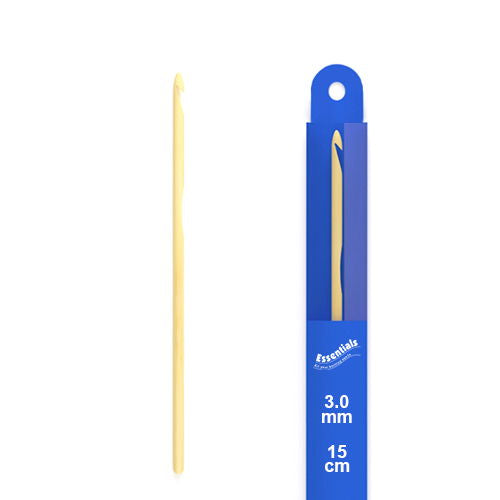 79511 - WCROFT BAMBOO CROCHET HOOK 3mm x 15 cm