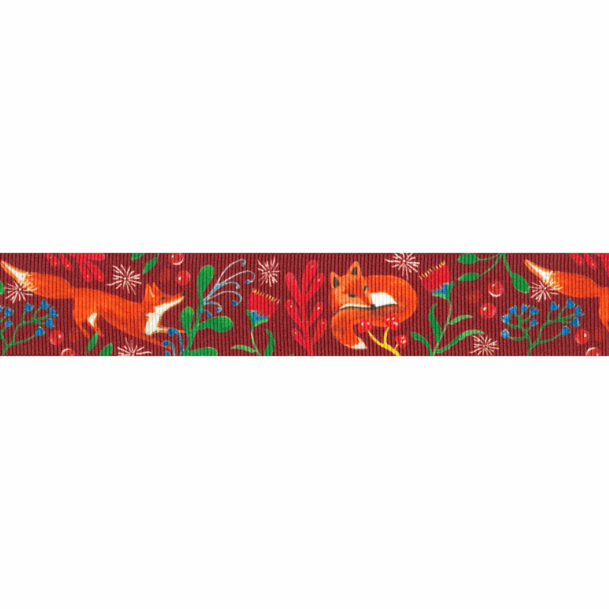 80718-25-1  BERISFORD FOX FRIENDS 25mm COL1 RED