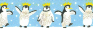 80914-25-1  BERISFORD PARTY PENGUINS 25mm COL 1