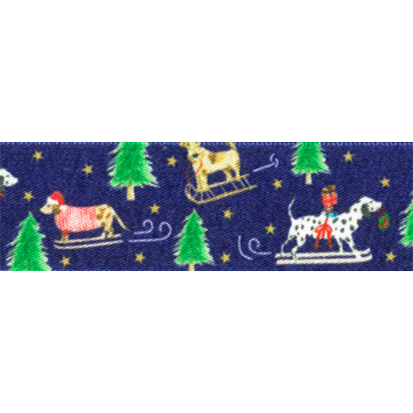 80979-25-2  BERISFORD SNOW DOGS 25mm COL 2 BLUE