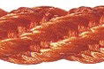 8921-42 - BERISFORD 5mm BARLET TWIST CORD 42 ORANGE