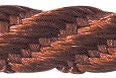 8921-488 - BERISFORD 5mm BARLEY TWIST CORD 488 CHOC