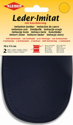 894-04 KLEIBER IMITATION LEATHER WITH LAMINATION DARK BLUE 10 x 15cm