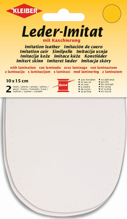 894-07 KLEIBER IMITATION LEATHER WITH LAMINATION WHITE 10 x 15cm