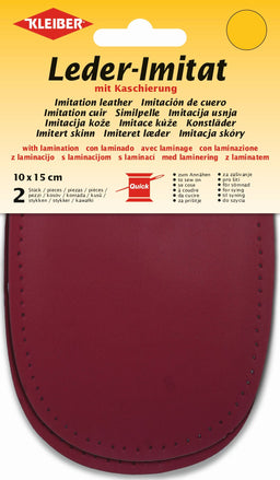 894-08 KLEIBER IMITATION LEATHER WITH LAMINATION BORDEAUX 10 x 15cm