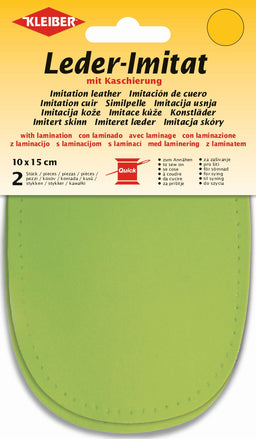 894-12 KLEIBER IMITATION LEATHER WITH LAMINATION LIGHT GREEN 10 x15cm