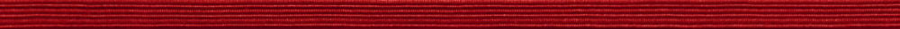 8987-15 - BERI FLAT ELASTIC 5mm RED