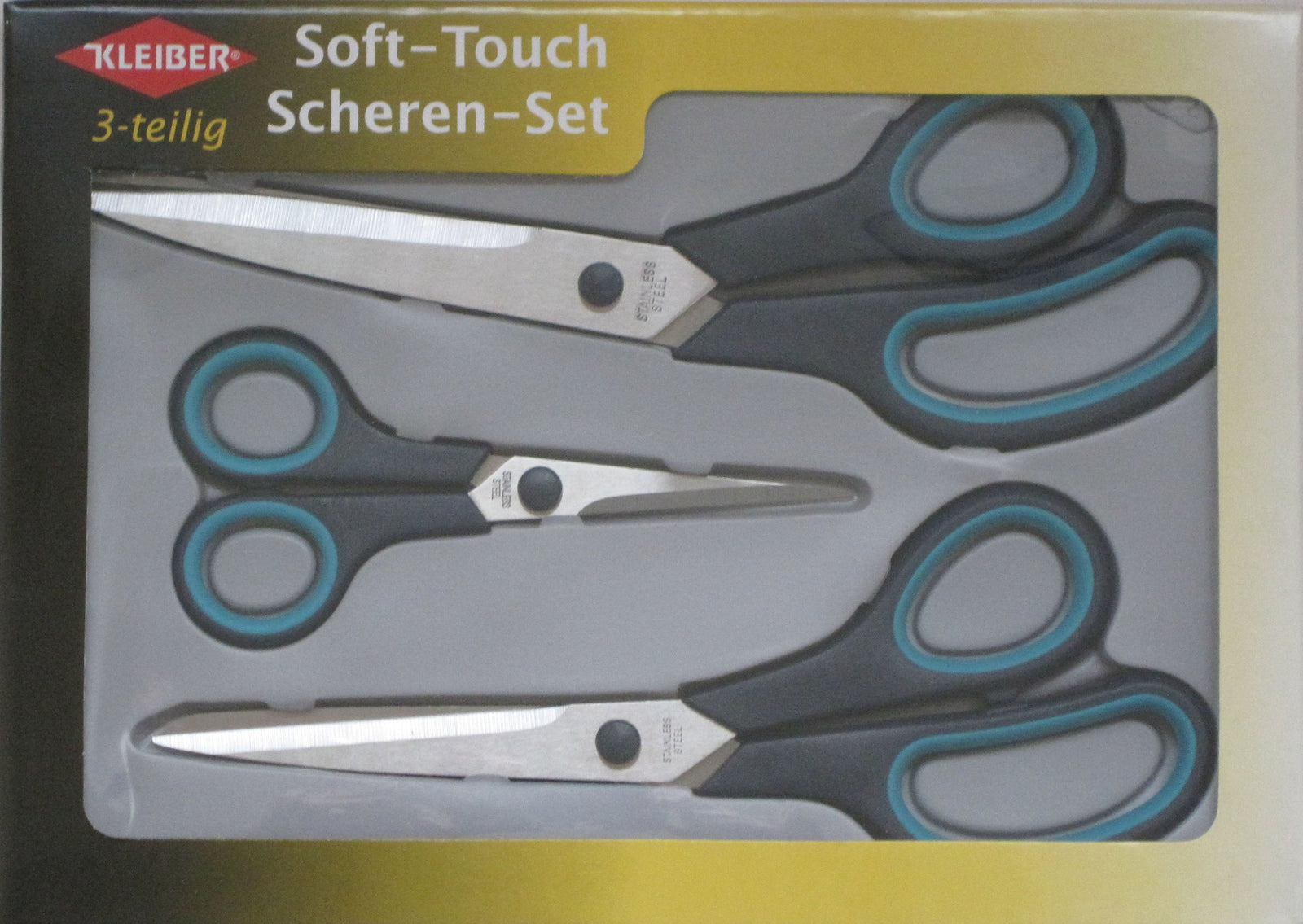 920-94 - KLEIBER THREE SCISSOR PACK(VARIOUS COLOURS)