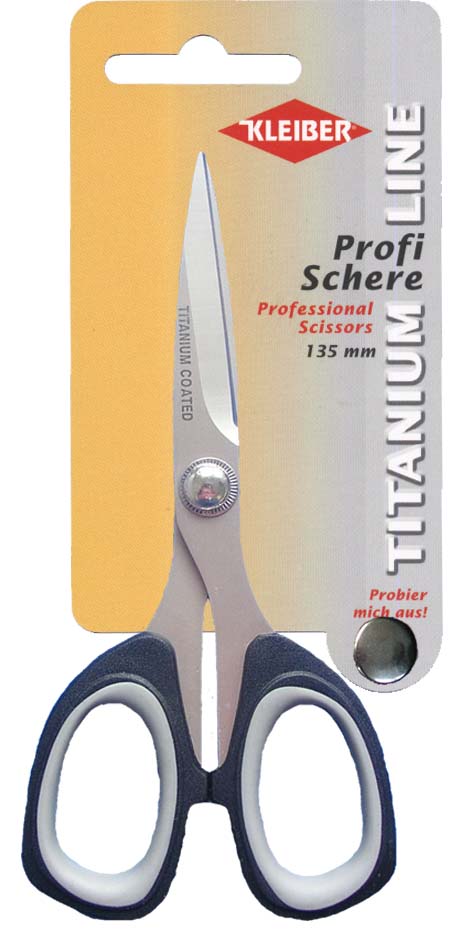 921-38 - KLEIBER TITANIUM PROF SCISSORS 135mm