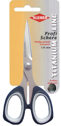 921-38 - KLEIBER TITANIUM PROF SCISSORS 135mm