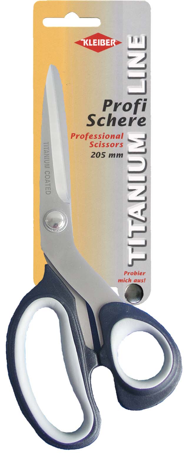 921-40 - KLEIBER TITANIUM PROF SCISSORS 205mm
