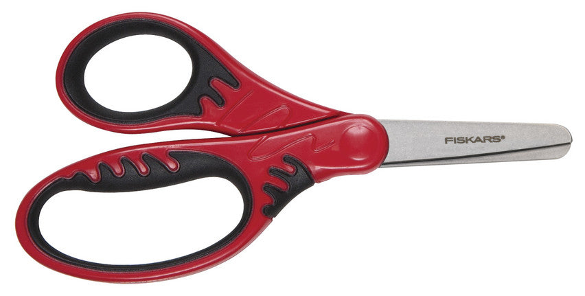 9422 **FISKARS KIDS SCISSORS BLUNT SOFTGRIP 13CM