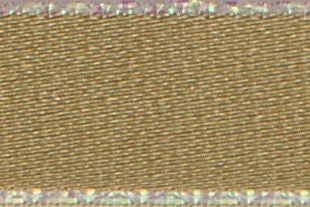 9486-15-678 - BERISFORD IRIDESCENT EDGE SATIN 15mm COL 678 HONEY GOLD