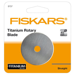 9737 - 1003909 FISKARS ROTARY TITANIUM BLADE 45mm STRAIGHT CUT