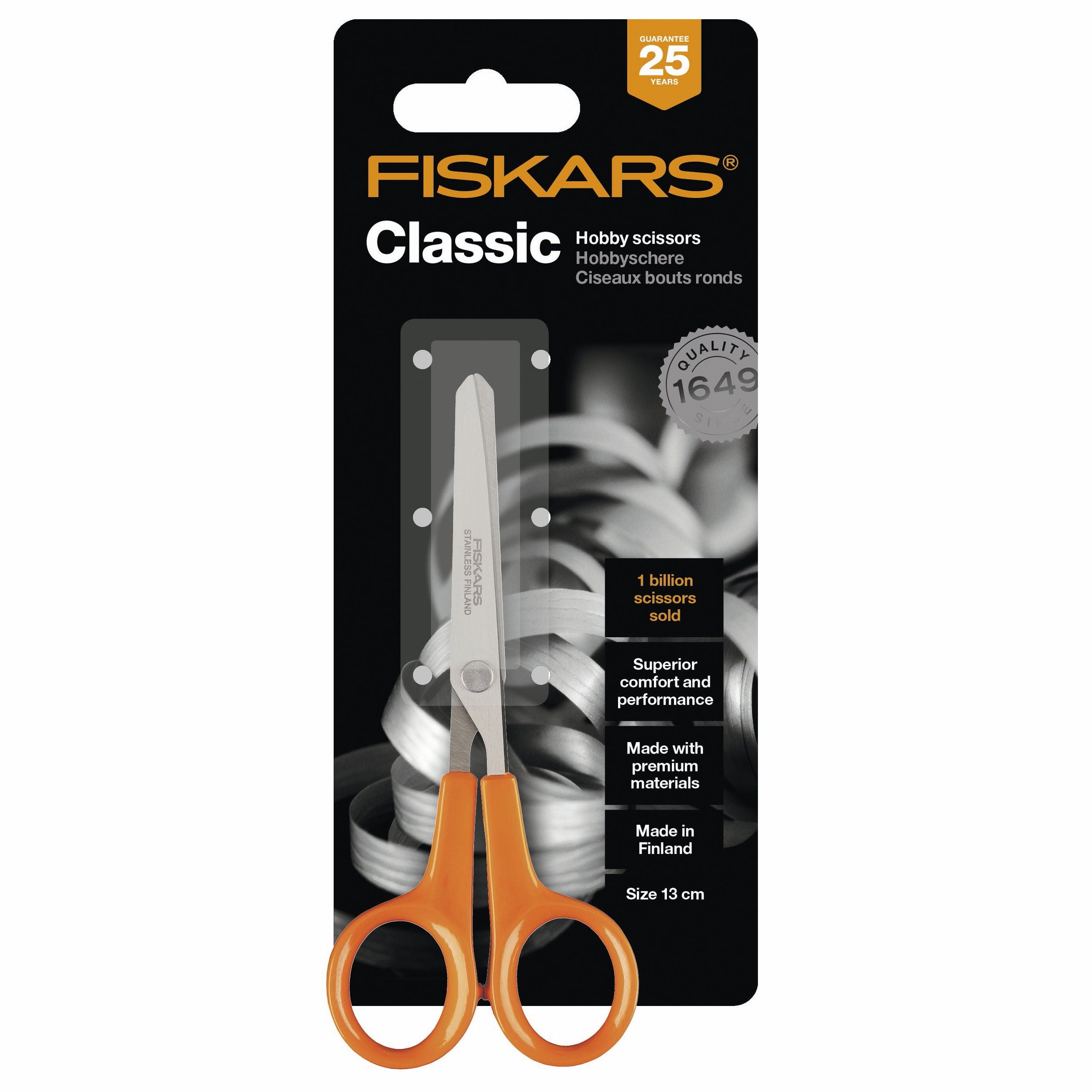 9891 - 1005154   FISKARS CLASSIC HOBBY 13cm