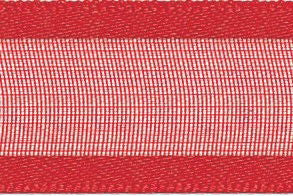 9902-15-15 - BERISFORD SHEER ELEGANCE 15mm RIBBON RED