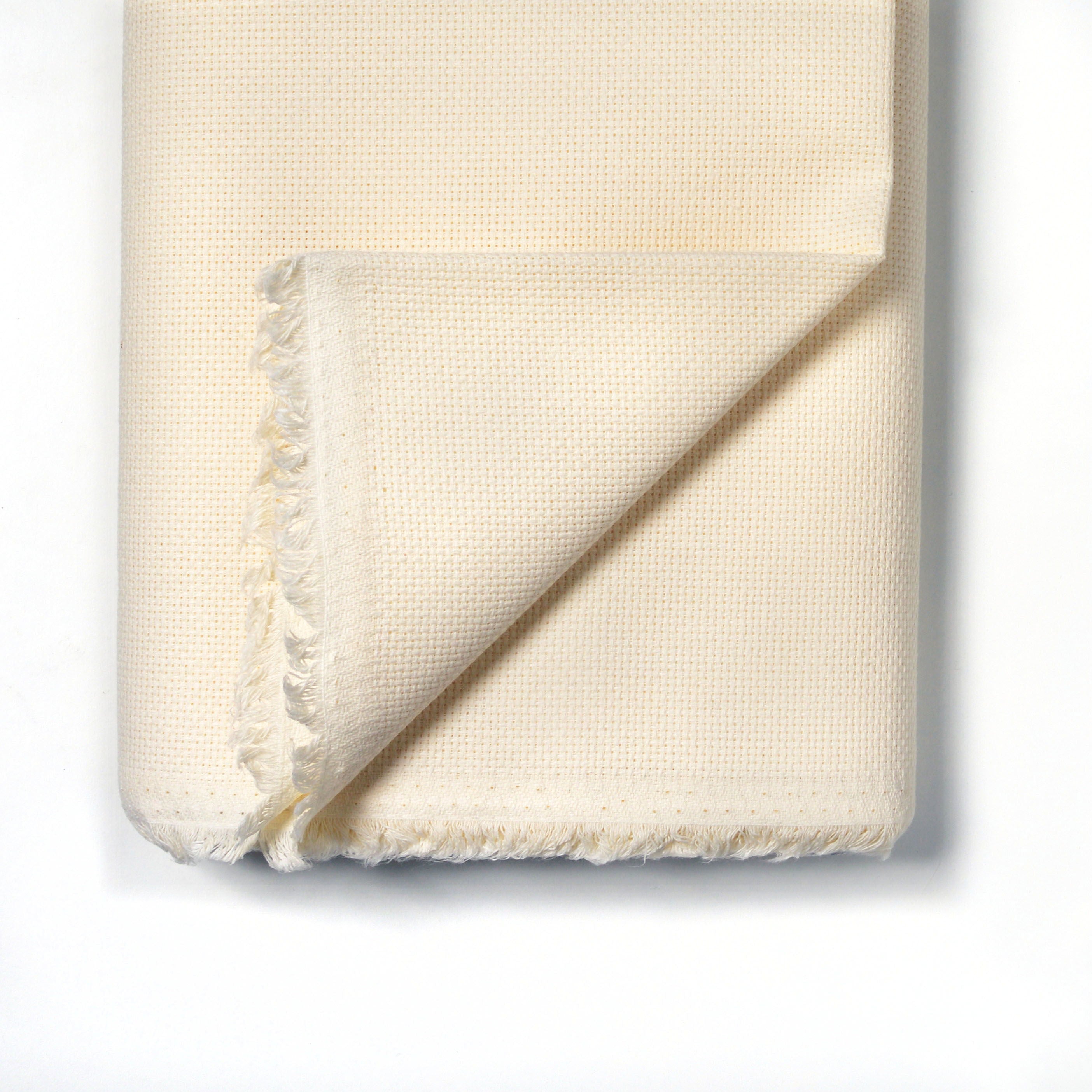 A14C150 - COTTON AIDA 14  CT CREAM 150 cm