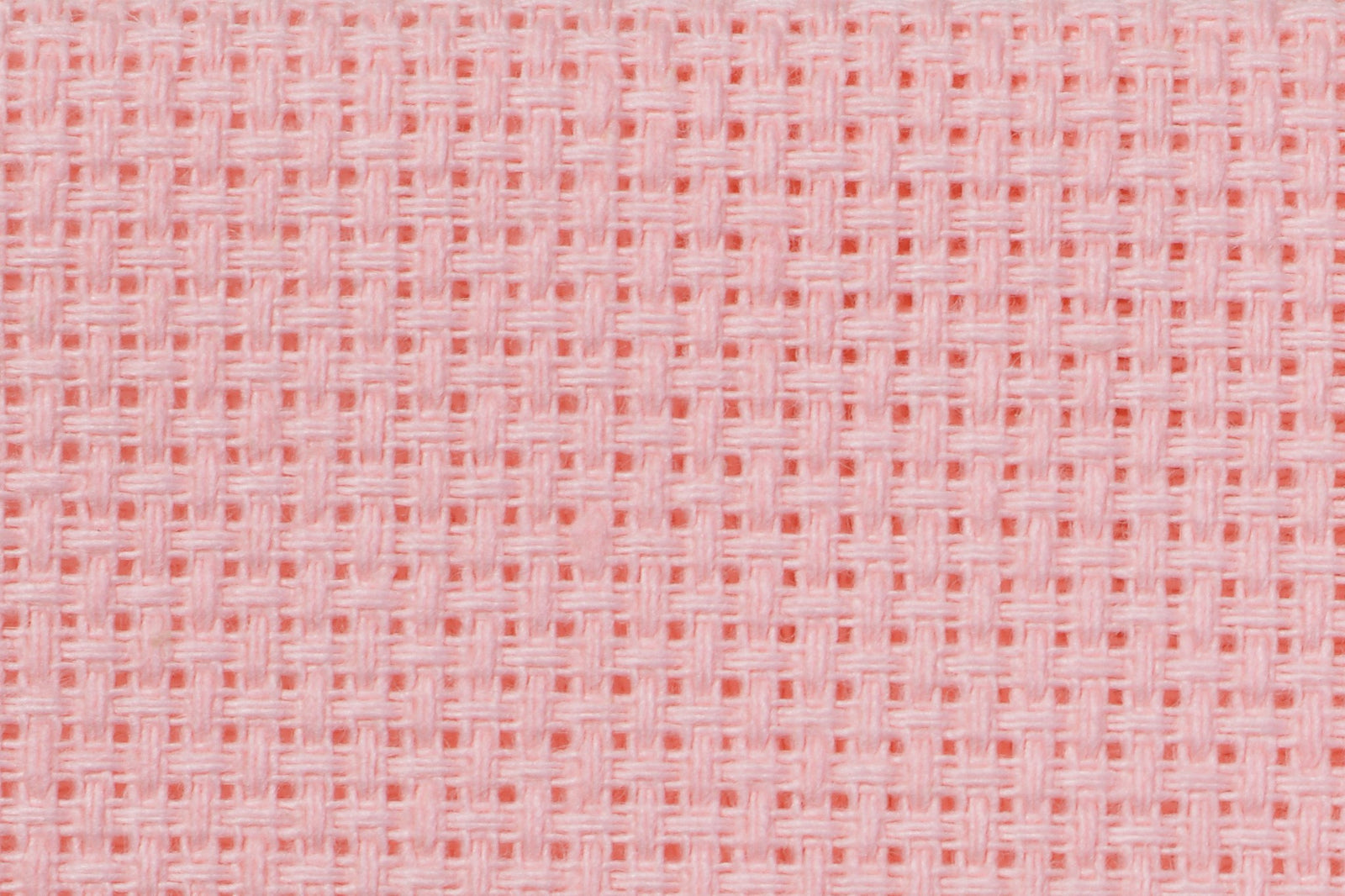 A14PINK - 100% COTTON AIDA 14  CT PINK 12 X18 inch