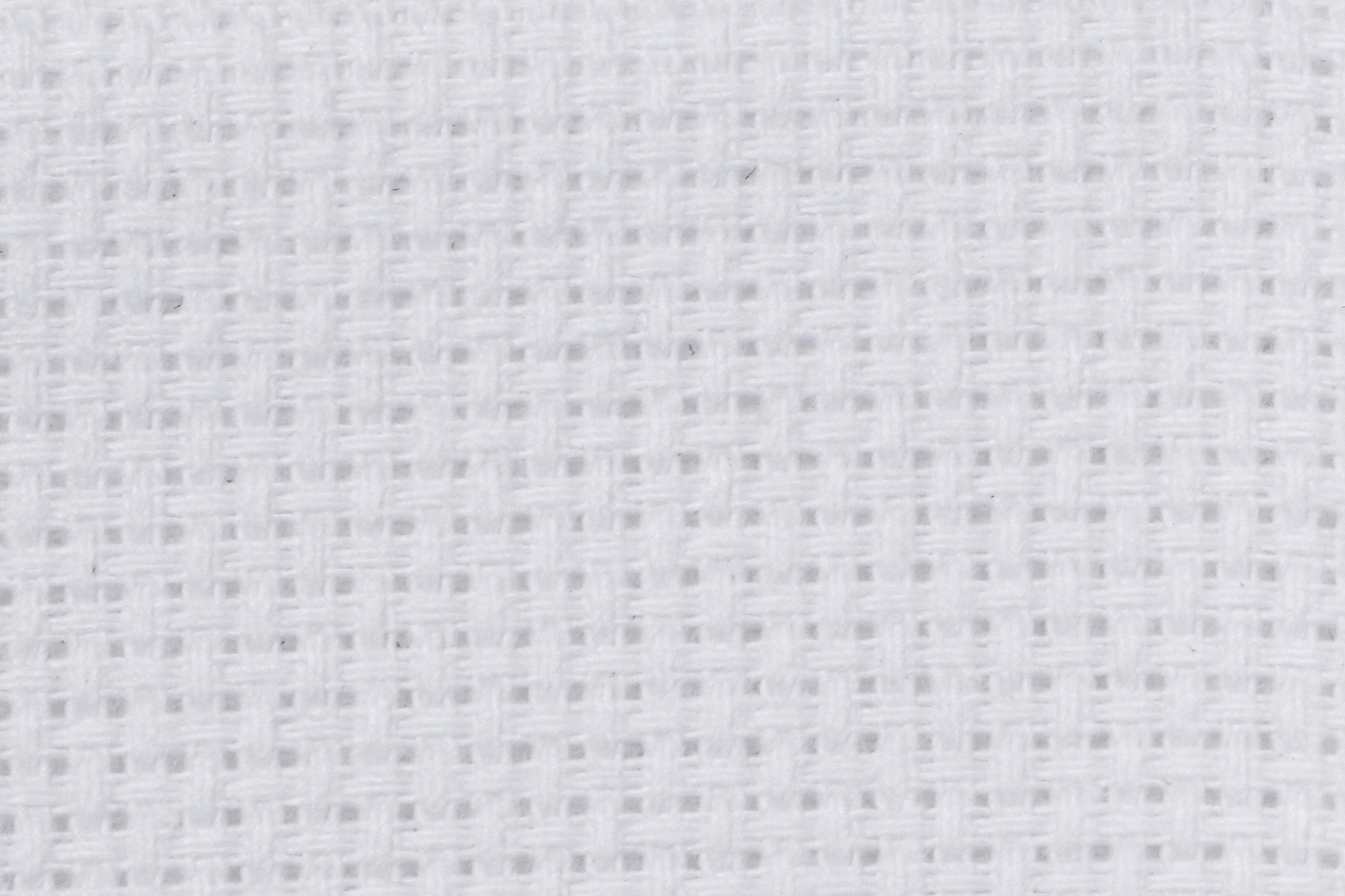 A14W110-1.75 - COTTON AIDA 14  CT WHITE 110 cm