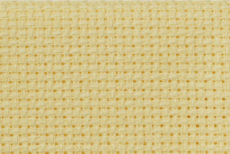 A14Y - COTTON AIDA 14 CT' YELLOW 35X50CM