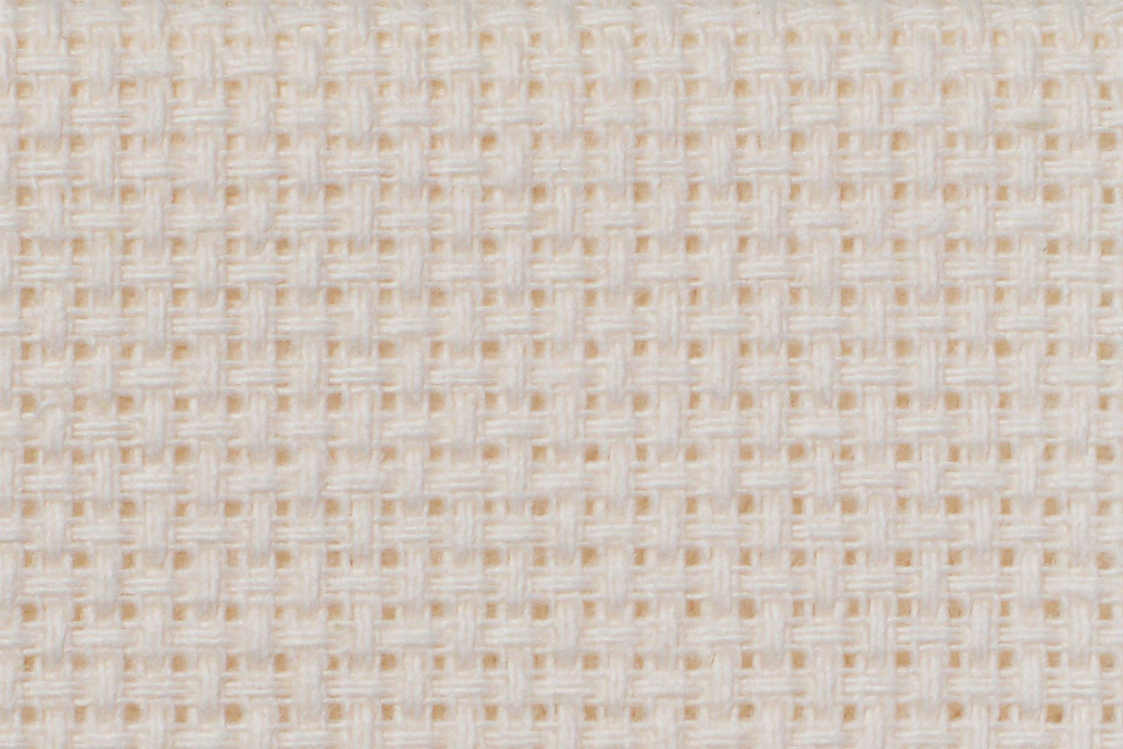 A16AW150 - COTTON AIDA 16  CT ANT WHITE 150 cm WIDE