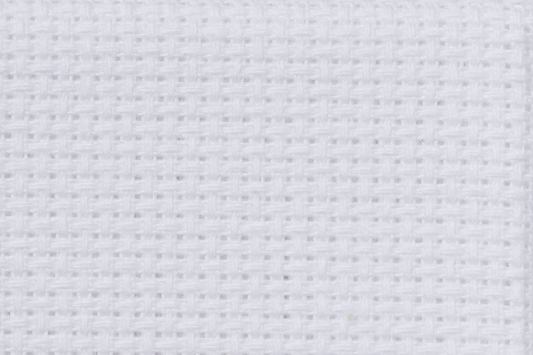 A18W150 - COTTON AIDA 18 CT WHITE 150 cm WIDE
