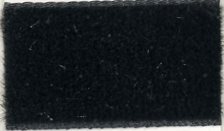 1025-22-9725-5 - BERISFORD VELVET RIBBON 22mm BLACK X 5MET