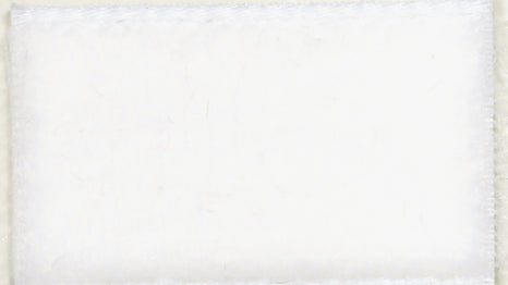 1025-50-9401-5 - BERISFORD VELVET RIBBON 50mm 9401 WHITE 5 MTR