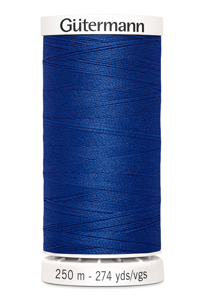 717878-214- GUTERMANN SEW ALL THREAD 250m 214 Mid Royal Blue