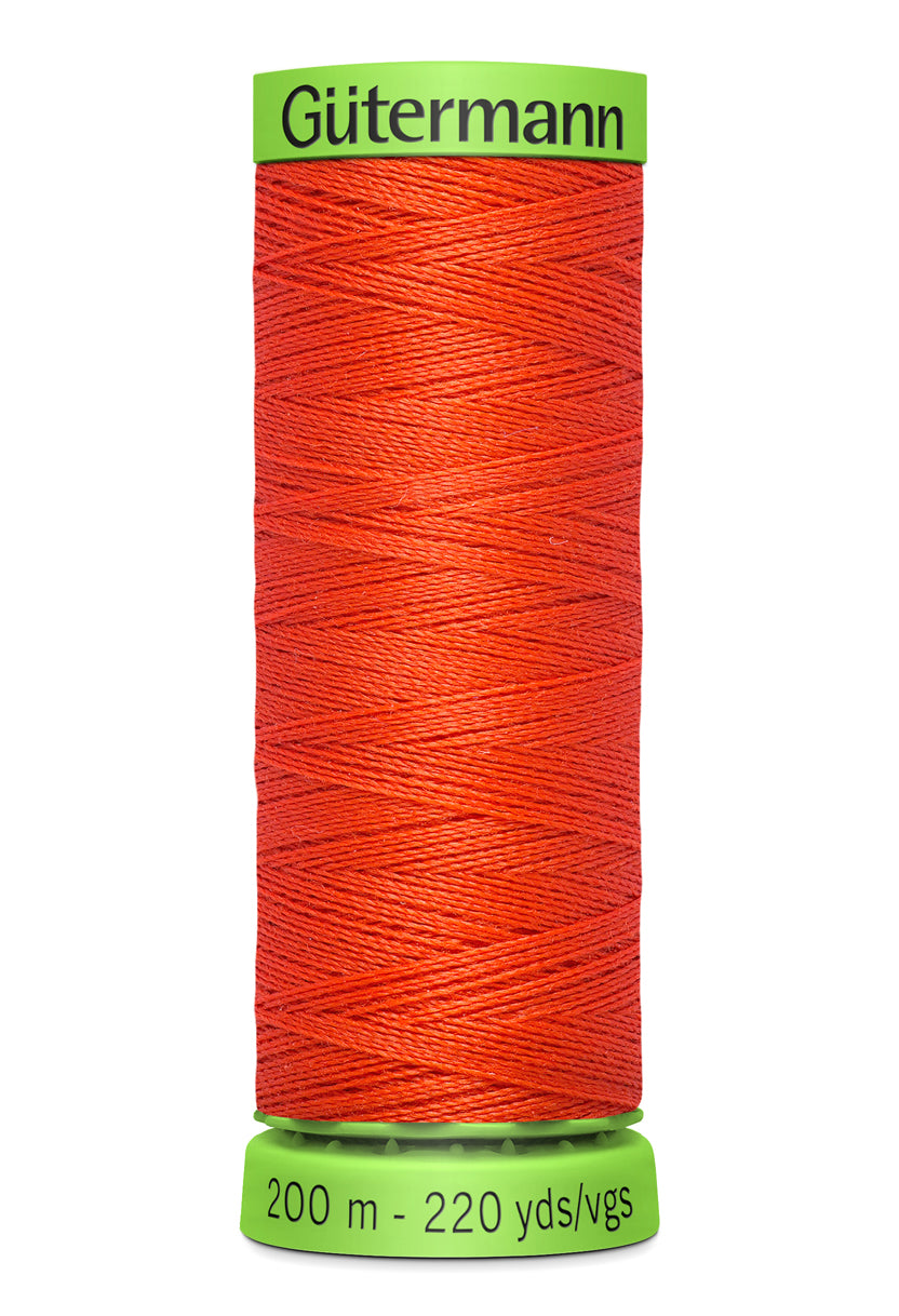 744581-155  *GUTERMANN EXTRA FINE 200M 155 DK ORANGE