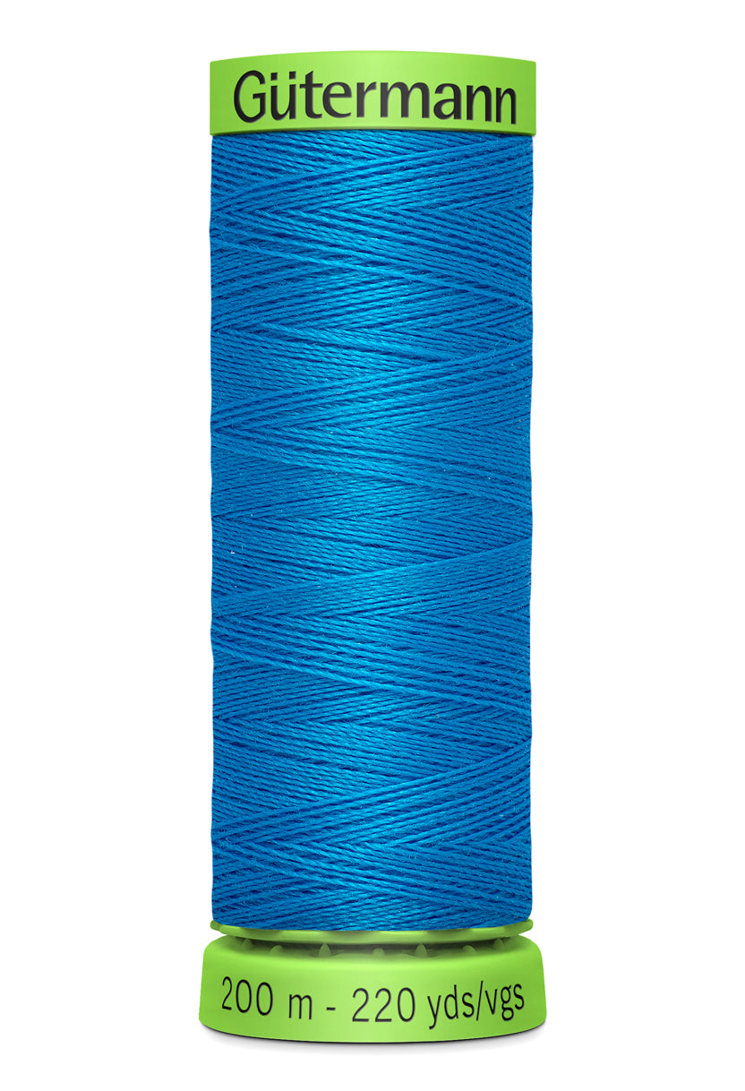 744581-386  *GUTERMANN EXTRA FINE 200M 386 BRIGHT TURQUOISE