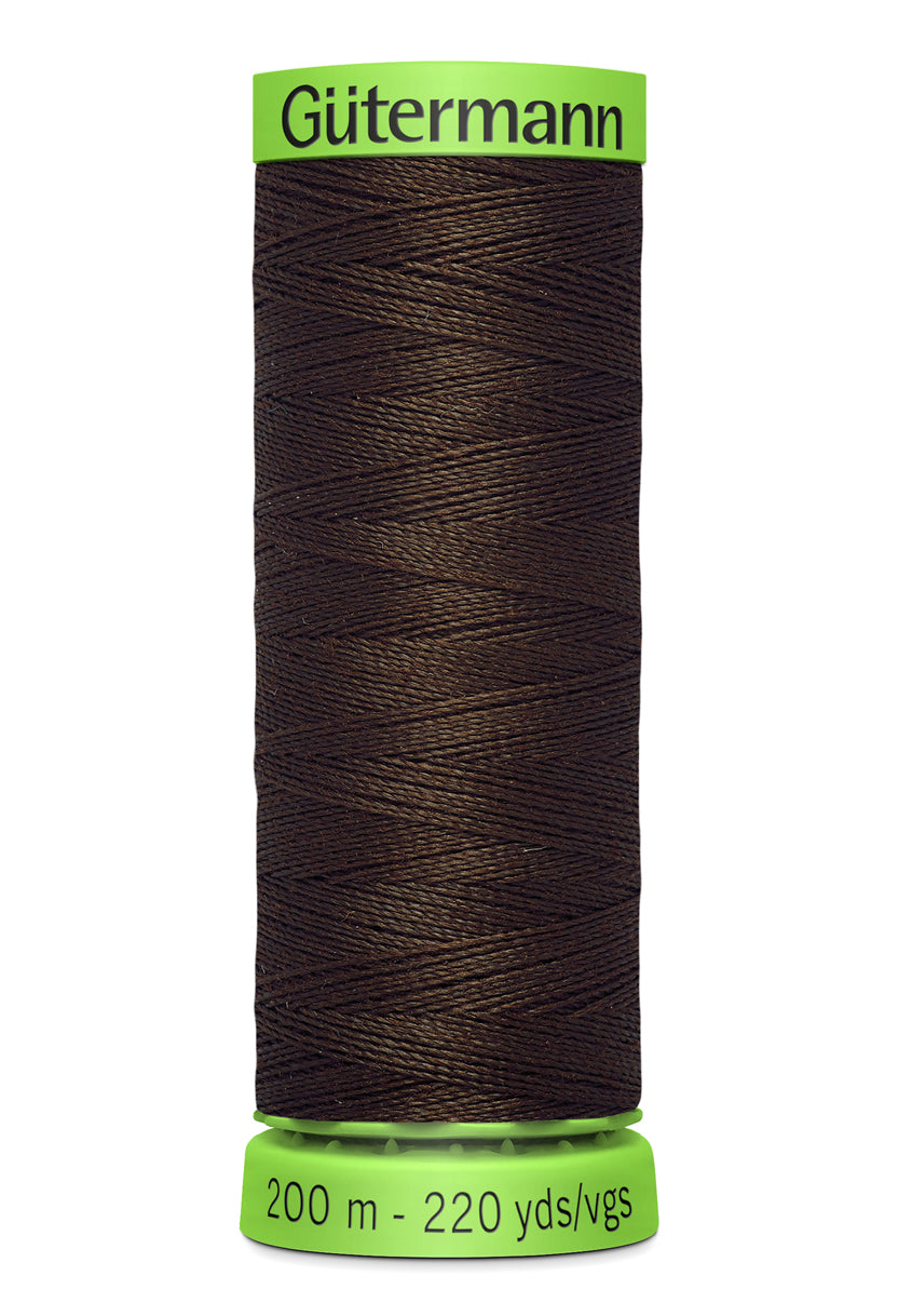 744581-406  *GUTERMANN EXTRA FINE 200M 406 CHOCOLATE BROWN