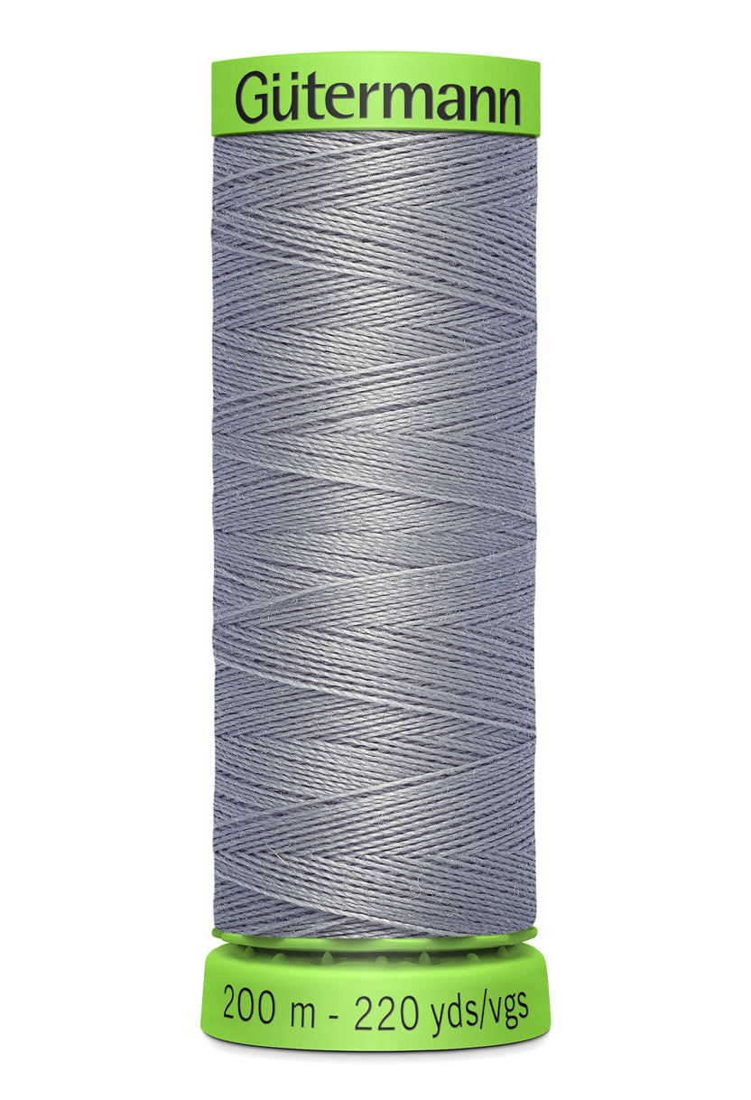 744581-40  *GUTERMANN EXTRA FINE 200M 40 SILVER GREY