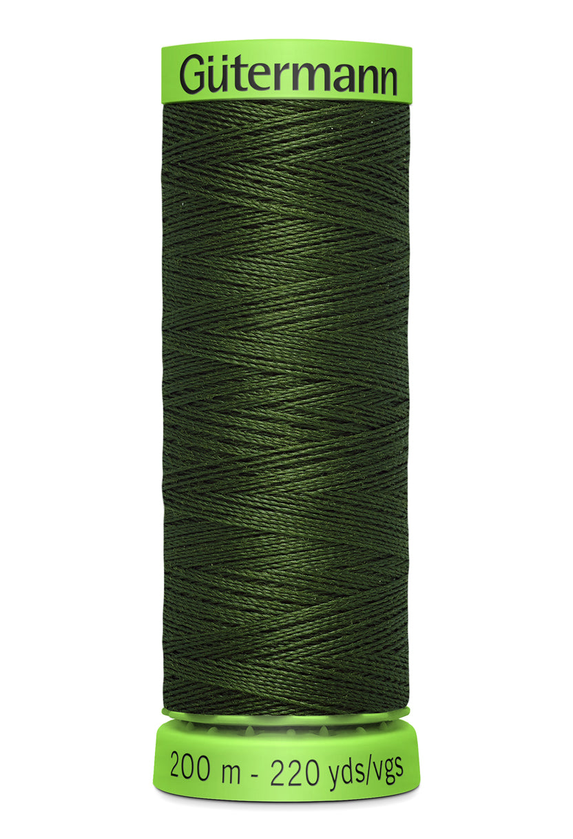 744581-597 *GUTERMANN EXTRA FINE 200M 597 BOTTLE GREEN