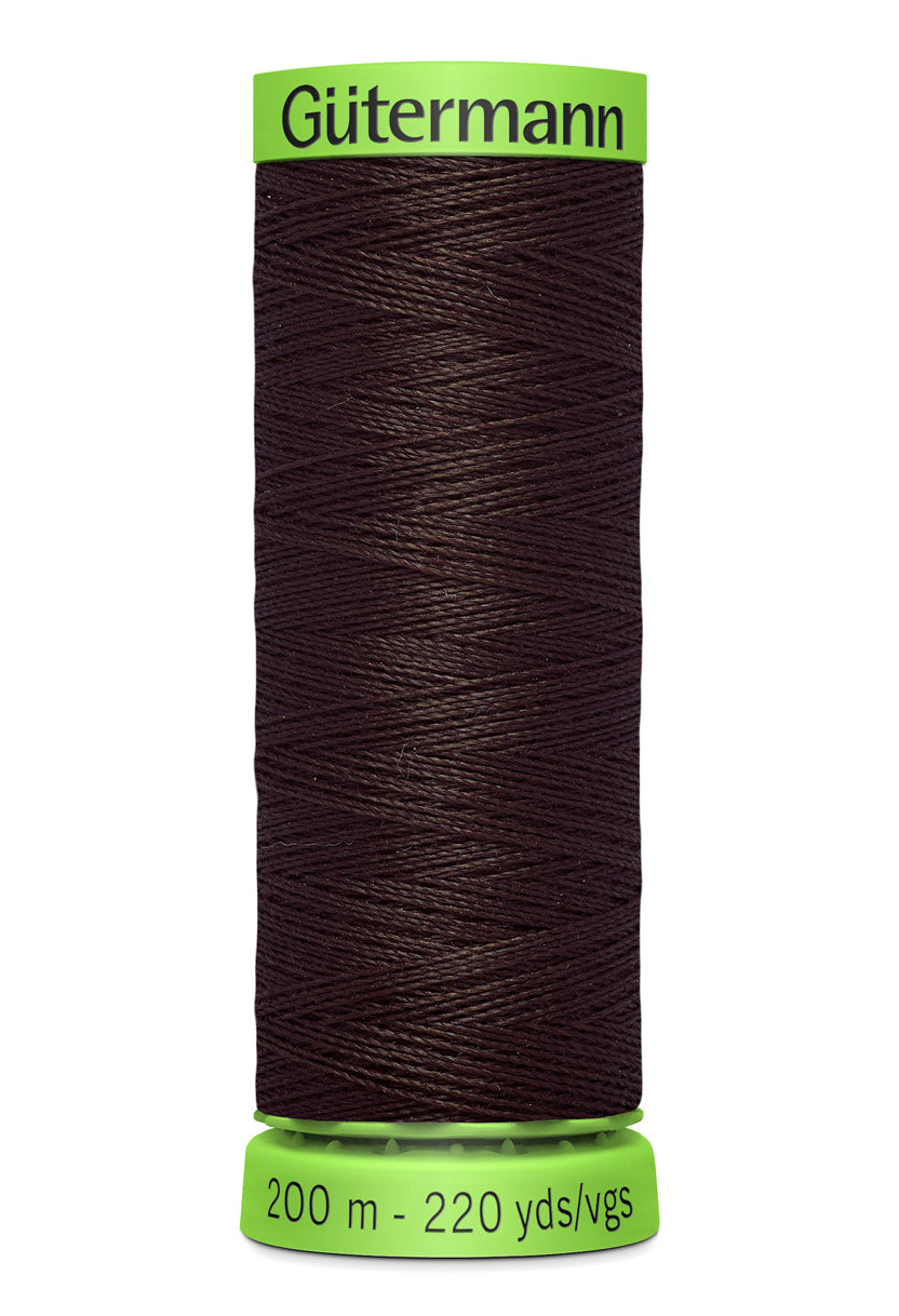 744581-696 *GUTERMANN EXTRA FINE 200M 696 DARK BROWN