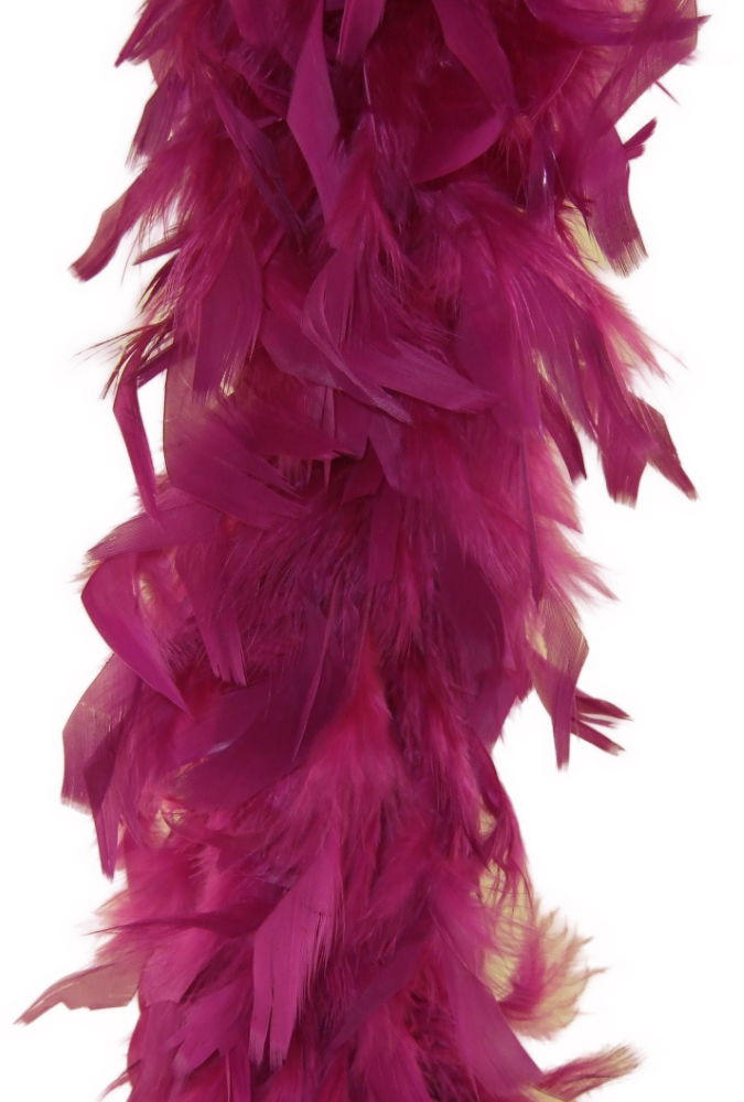BOA-DP - FEATHER BOA HEAVY DUTY DEEP PINK **1.82M**