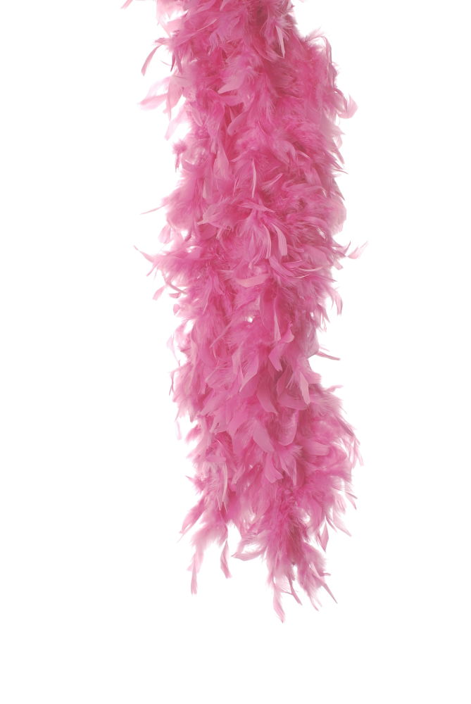 BOA-DUP - FEATHER BOA HEAVY DUTY DUSKY PINK **1.82M**