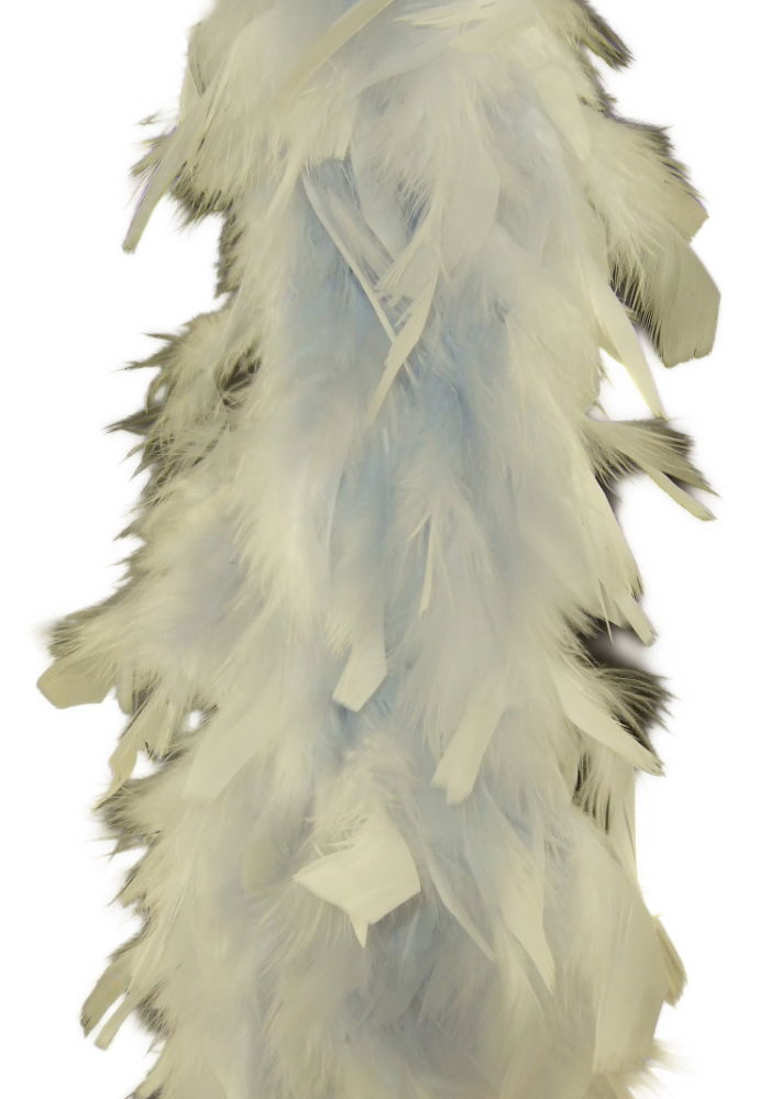 BOA-LB - FEATHER BOA HEAVY DUTY LT BLUE **1.82M**