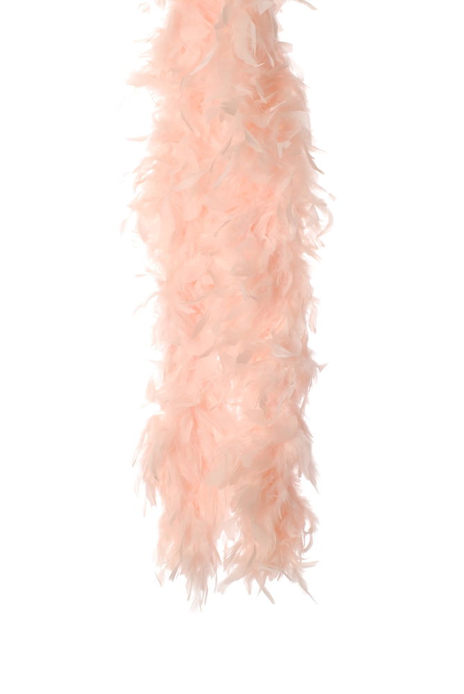 BOA-P - FEATHER BOA HEAVY DUTY PEACH **1.82M**