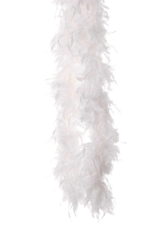 BOA-W - FEATHER BOA HEAVY DUTY WHITE **1.82M**