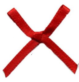 BOW3-250 - SCATTER BOW 3mm 250 RED