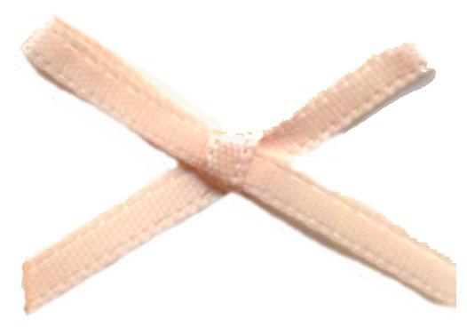 BOW3-714 - SCATTER BOW 3mm 714 PETAL PEACH