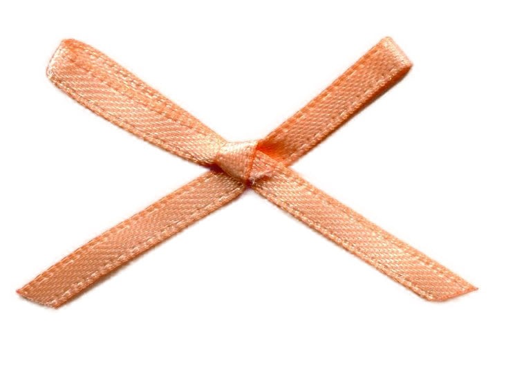 BOW3-720 - --SCATTER BOW 3mm 720 PEACH