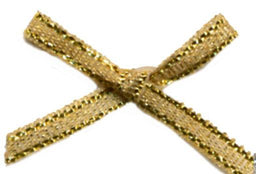BOW3G - SCATTER BOW 3mm METALLIC GOLD