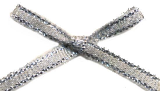 BOW3S - SCATTER BOW 3mm METALLIC SILVER