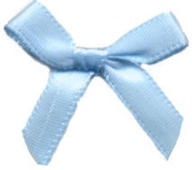 BOW7-305 - SCATTER BOW 7mm 305 L.BLUE