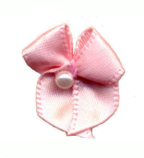 BOWP117 - SCATTER BOW WITH PEARL 117 LTPINK